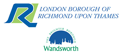 Richmond and Wandsworth dual logo